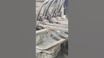 Copper rod horizontal continuous casting production line 紫铜棒水平连铸