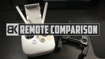 DJI Mavic Pro vs. DJI Phantom 4: Remote Comparison