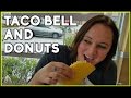 Taco Bell, Donuts, and used books - A perfect anniversary