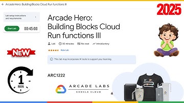Arcade Hero: Building Blocks Cloud Run functions III | GSP1222