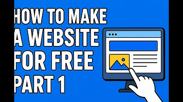 How to Make a Website for Free (Step by Step Tutorial) | Part 1