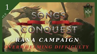 Rana Campaign (Overwhelming Difficulty) | Mission 1 | Songs of Conquest | EP1