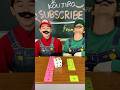 First to Complete 6 Dice Rolls Wins! (Mario &amp; Luigi Battle) #shorts #cosplay #funny