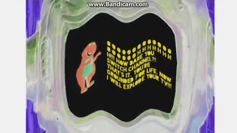 Crying SpongeBob Gets A Barney Error