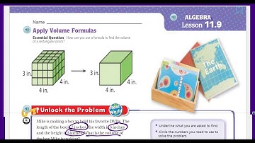 Go Math 5th Grade Lesson 11.9 Apply Volume Formulas