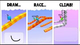 Game Android DRAW CLIMBER. Gambarlah Garis untuk Membantunya Berjalan dan jadilah yang Tercepat screenshot 3