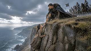 The Alpha King Found Me Hanging Off a Cliff Gathering Herbs — He Never Let Go Again#heartwarming
