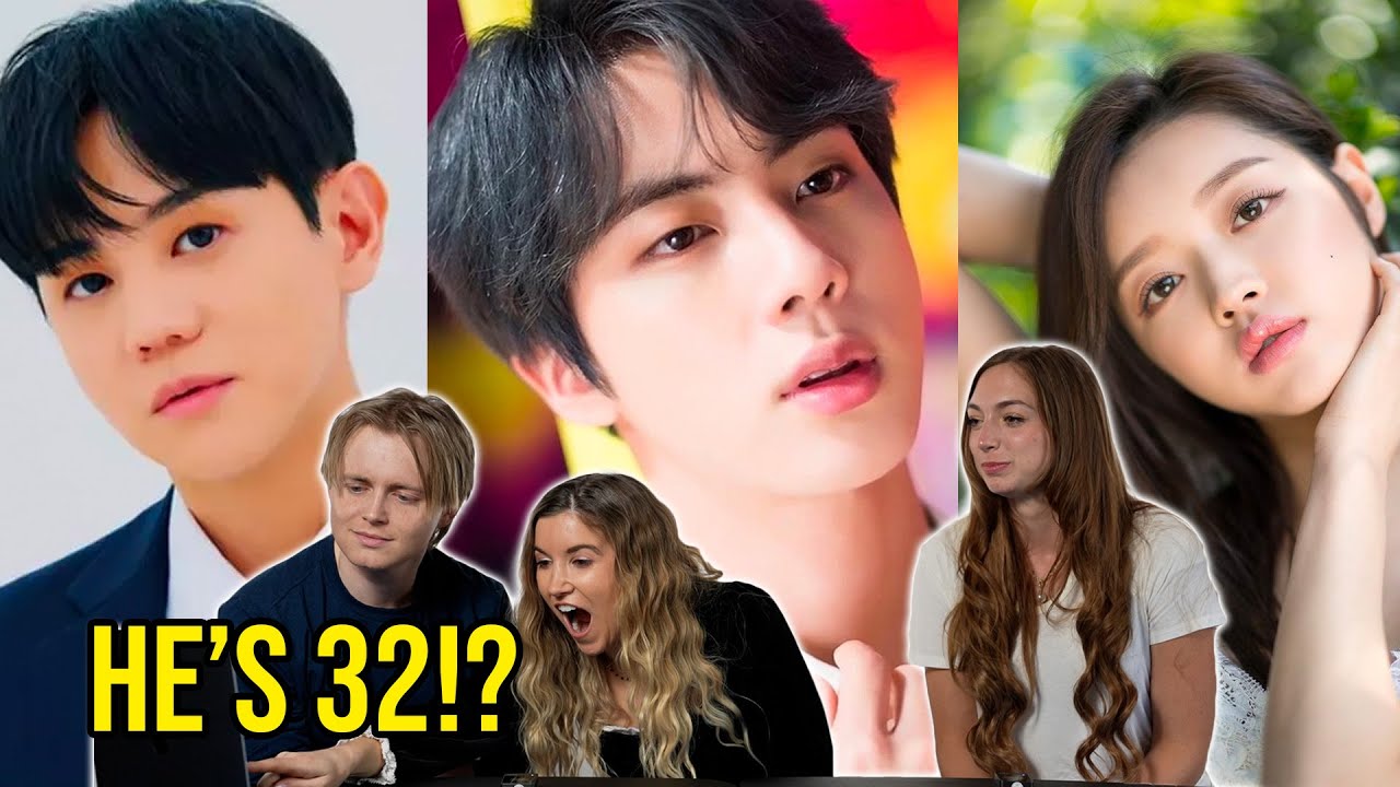 Могут ли американцы угадать возраст этих корейских знаменитостей?