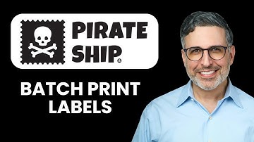 NEW! How to Batch Print Labels in Pirate Ship (2025) 🖨️ | Complete Guide to Shipping Efficiency