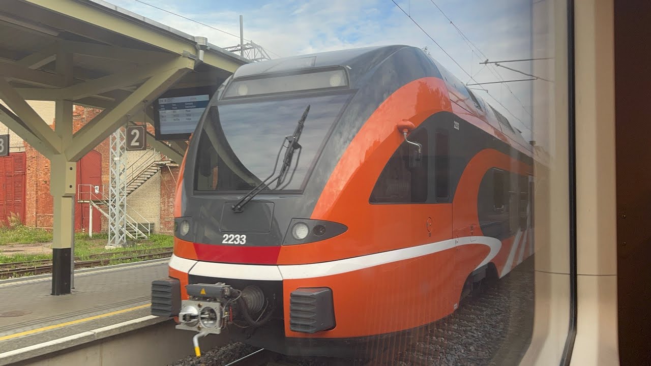 🇪🇪 Estonian Railways Tartu-Tallinn Express Train Full Ride // Täis Sõit Ekspress Rongiga
