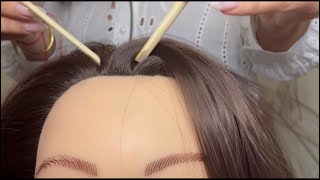 ASMR | Checking your Scalp 🙆🏻‍♀️ #asmr #asmrsounds #nails #relaxing #video #asmrvideo #asmrsleep