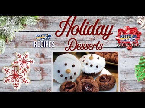 Vanilla Snowman Cupcakes, Chocolate Peppermint Thumbprint Cookies - KHTS Features