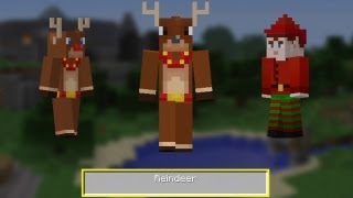 Get pixelated holiday cheer in Minecraft Xbox 360 Edition Festive Skin Pack  on Dec. 18 - Polygon