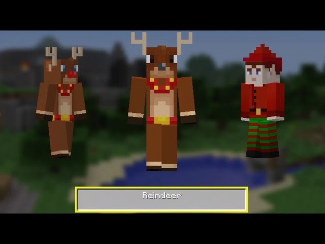 Get pixelated holiday cheer in Minecraft Xbox 360 Edition Festive Skin Pack  on Dec. 18 - Polygon