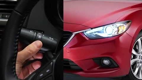 Mazda6 — Exterior Lights Xenon- Operational Guide
