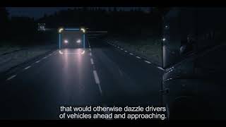 Volvo Trucks Adaptive high beam on Volvo FH
