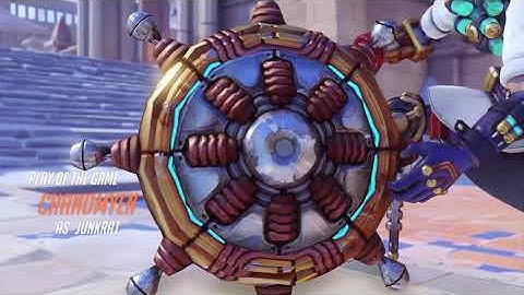 Play Of The Game #1 Junkrat First Team kill In Overwatch 2