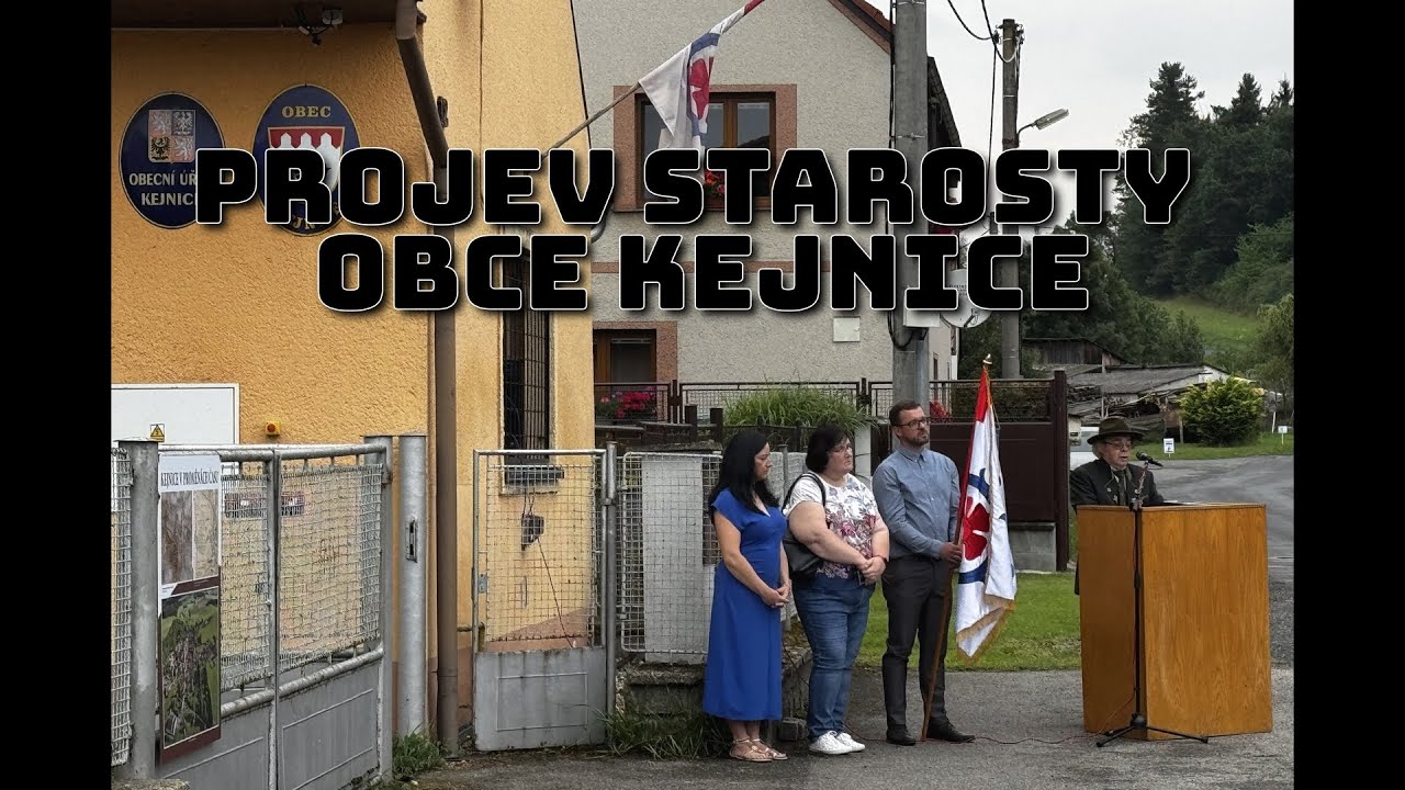 Kejnice 2025 - „Starosta překvapil svým projevem – podívejte se sami!“