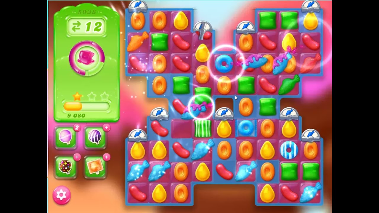 Candy Crush Jelly Saga Level 5938 Youtube