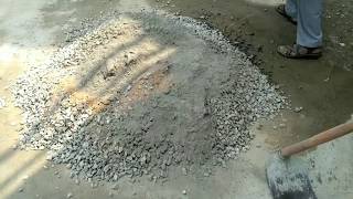 HOW  TO MIX CONCRETE | RCC COLOUMN