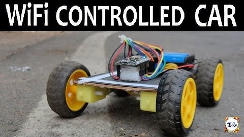 WiFi controlled car using NodeMCU (ESP8266 module) | My Tech Studio