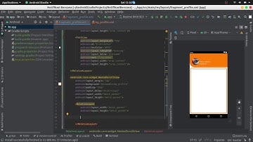 Tutorial Android Studio - Desain UI Profile Sederhana