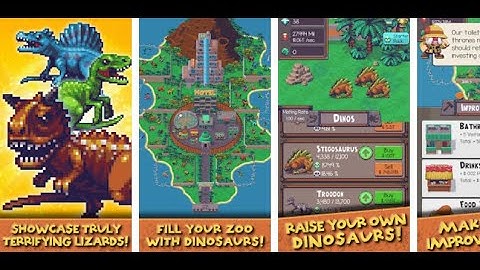 IDLE DINO ZOO - Early access gameplay