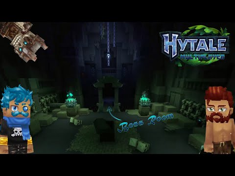 Hytale Day 2 - We Found This Sick @$$ Dungeon! (multiplayer W/ @stingin !)
