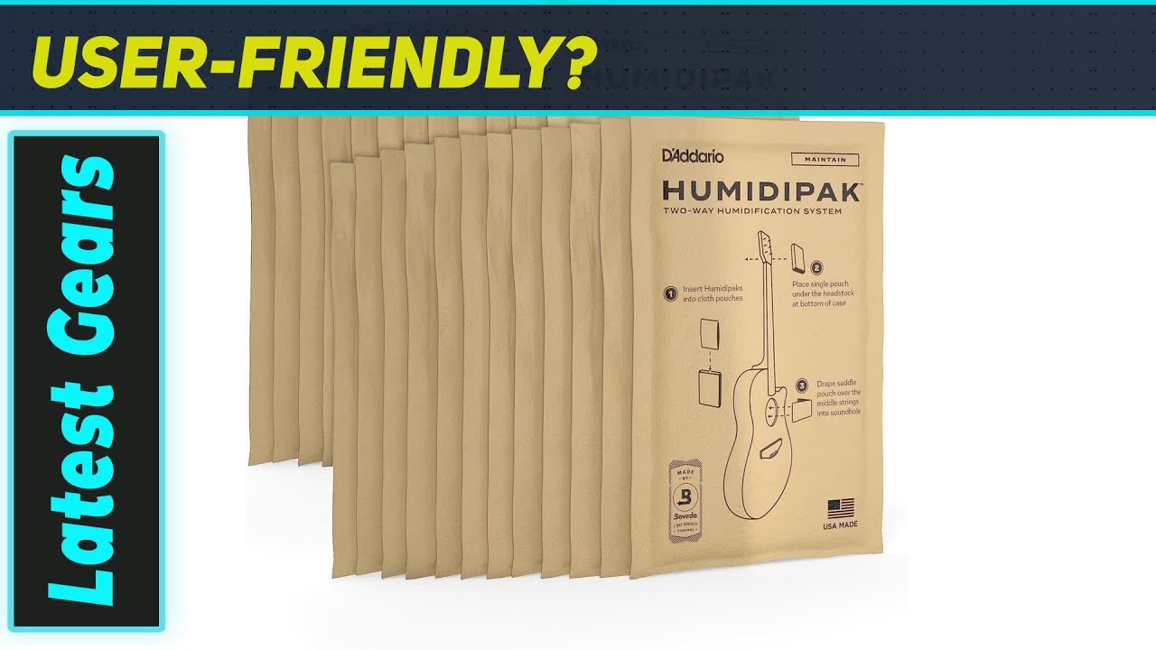 ReviewBest Guitar Protection? D'Addario Humidifier Packs