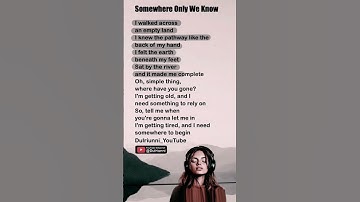 Thumbnail of 🌼 Somewhere Only We Know | Gustixa & Rhianne