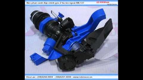 Béc phun nước cho cây có chỉnh góc răng ngoài 27