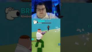 Peter Griffin Uses Aim In Peter Box Pvp