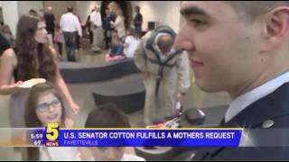 Famous May 12, 2017: Senator Tom Cotton Grants A Mother’s Request - 5 News Net Worth