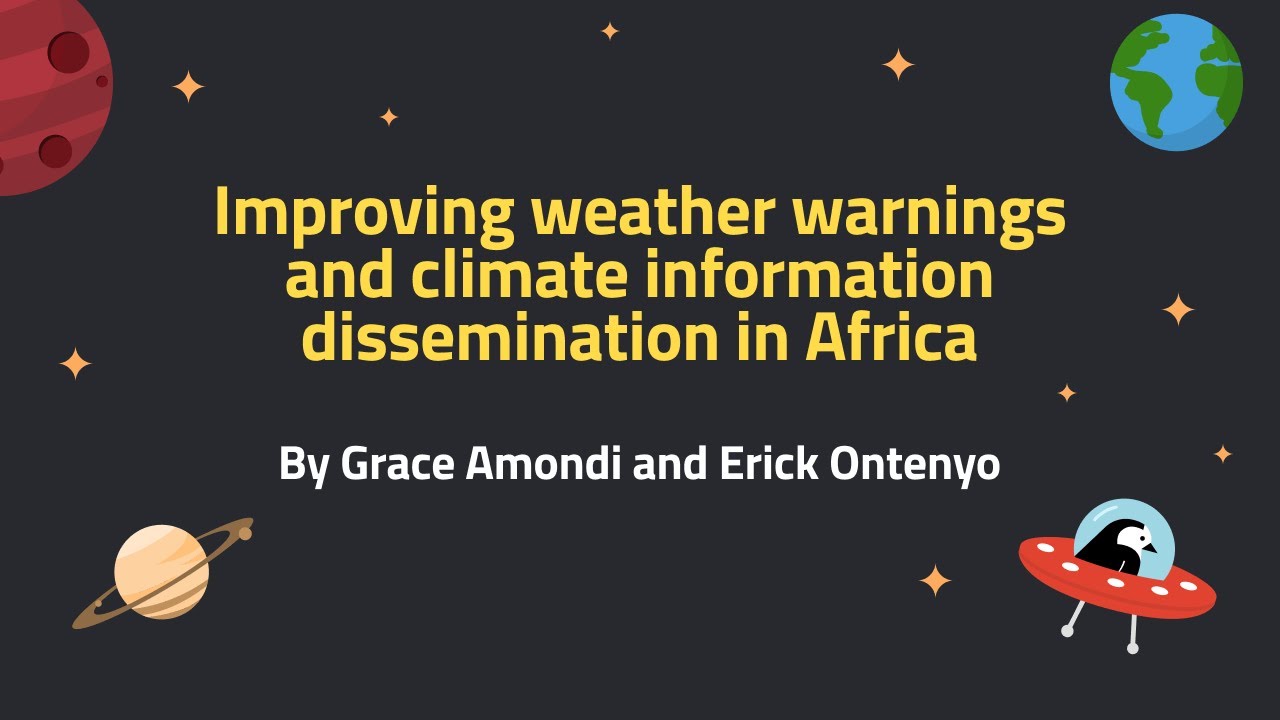 Thumbnail for video: Improving weather warnings and climate information dissemination in Africa