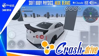 Project: Crash.drive Soft body physics Gameplay | SIMINS STUDIO | DEVELOPER GAME 