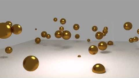 Blender Cycles Particles Animation Test