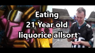 Eating 21 Year Old Liquorice Allsorts