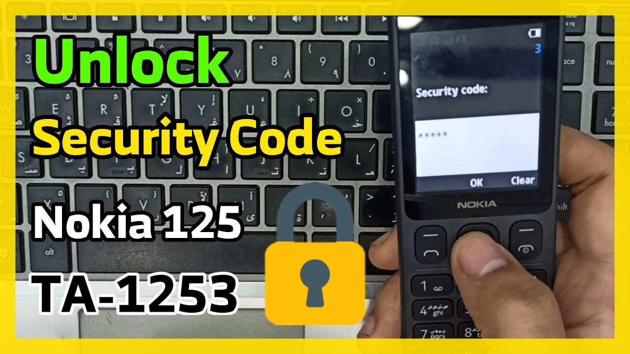 1253 Code Page Unlock Security Code 🔓 Nokia 125 ( TA-1253 ) by Crack Miracle 2.82 🔥 ...
