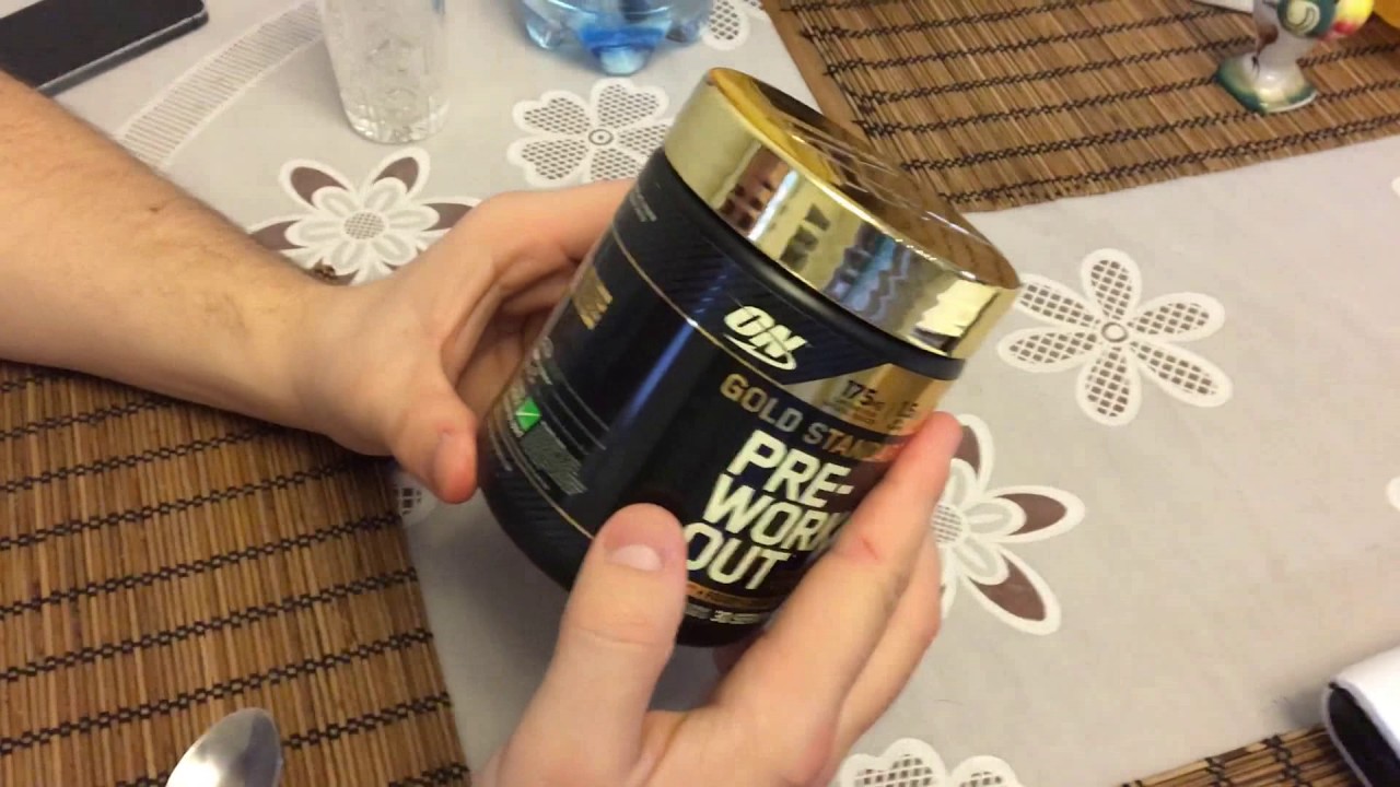 Gold Standart "ON" preworkout YouTube