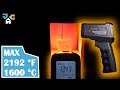 Testing 60$ infrared thermometer Kaemeasu KMI-IT1600 / MAX temp 2192 °F or 1600 °C