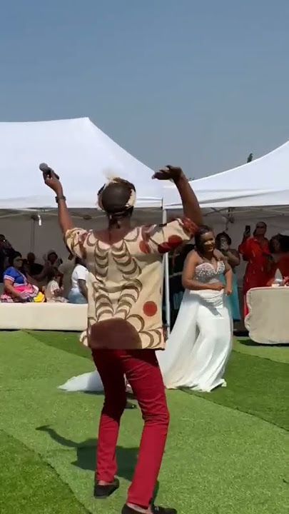 Makoti are Rex Rabanye onketsang, what a beautiful entrance by the couple| #ezrah  #shorts #limpopo
