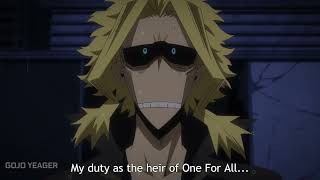 Dark Deku Leaves All Might and Ignore His Meals   My Hero Academia Season 6 Episode 22