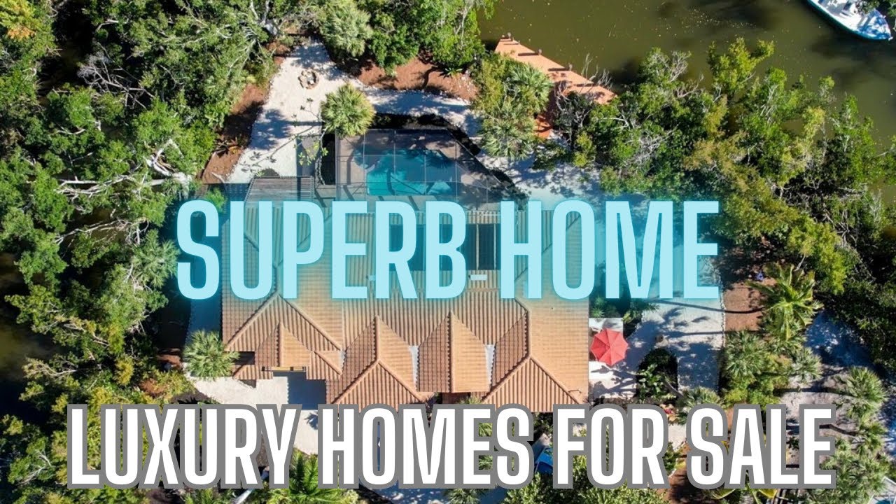 WATERFRONT HOME with POOL | Sanibel Island | Luxury Homes in Southwest Florida Real Estate Market