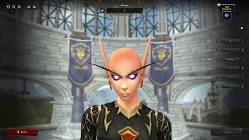 Shadowlands Alpha: Void Elf Customization