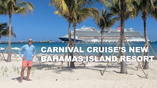 Carnivals Celebration Key Beach Day in the Bahamas (Full Tour)