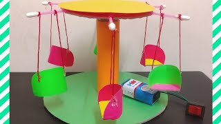 Art integrated project /Spinning Carnival Ride / Science Toy /Science Project /Science Model