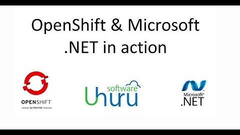 OpenShift and Microsoft .NET in Action