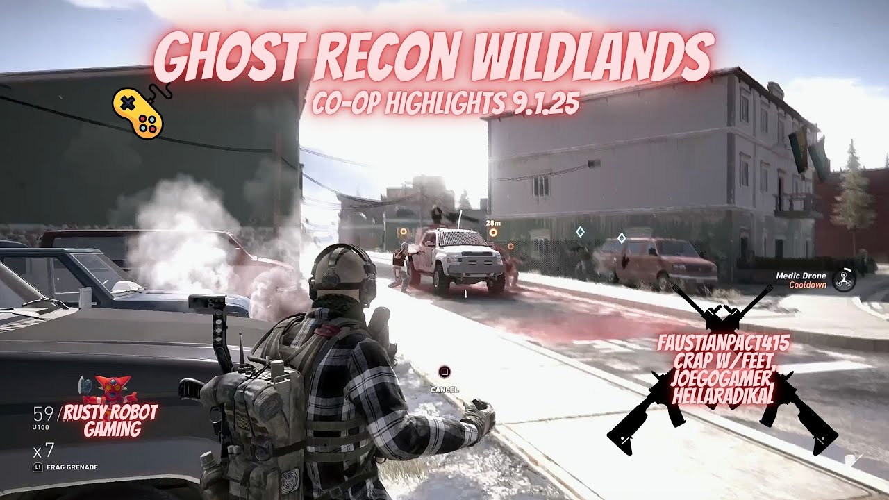Ghost Recon Wildlands - Co op Gameplay 9.7.25 - Rusty Robot Gaming