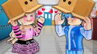 Boy Won't Show Face in School, Cutest Couple in School | Story Roblox