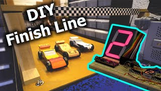 Designing The Best Pinewood Derby Finish! Arduino, 7 Segment Displays, Shift Registers, OH MY! pt. 1